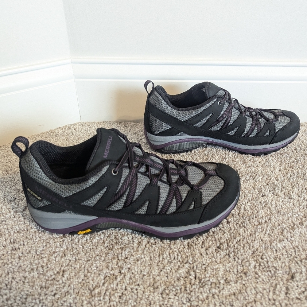 Merrell NEW Siren Sport 3 Waterproof Hiking Shoe - Blackberry sz 10